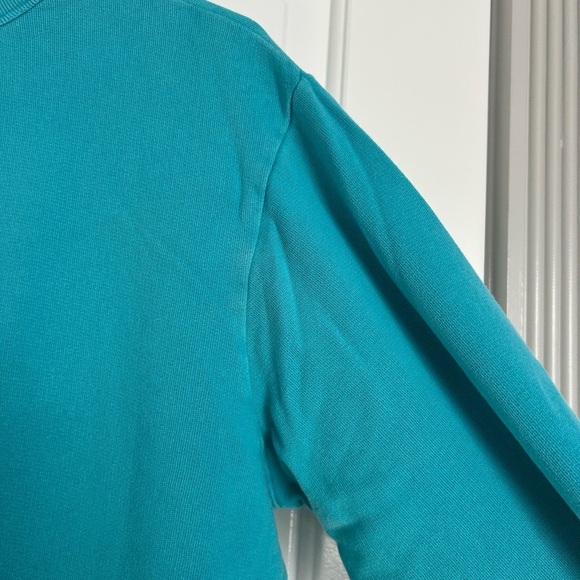 AllSaints Teal Crewneck Sweater size medium - Picture 5 of 9